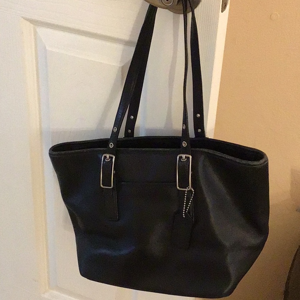 Coach leather bag